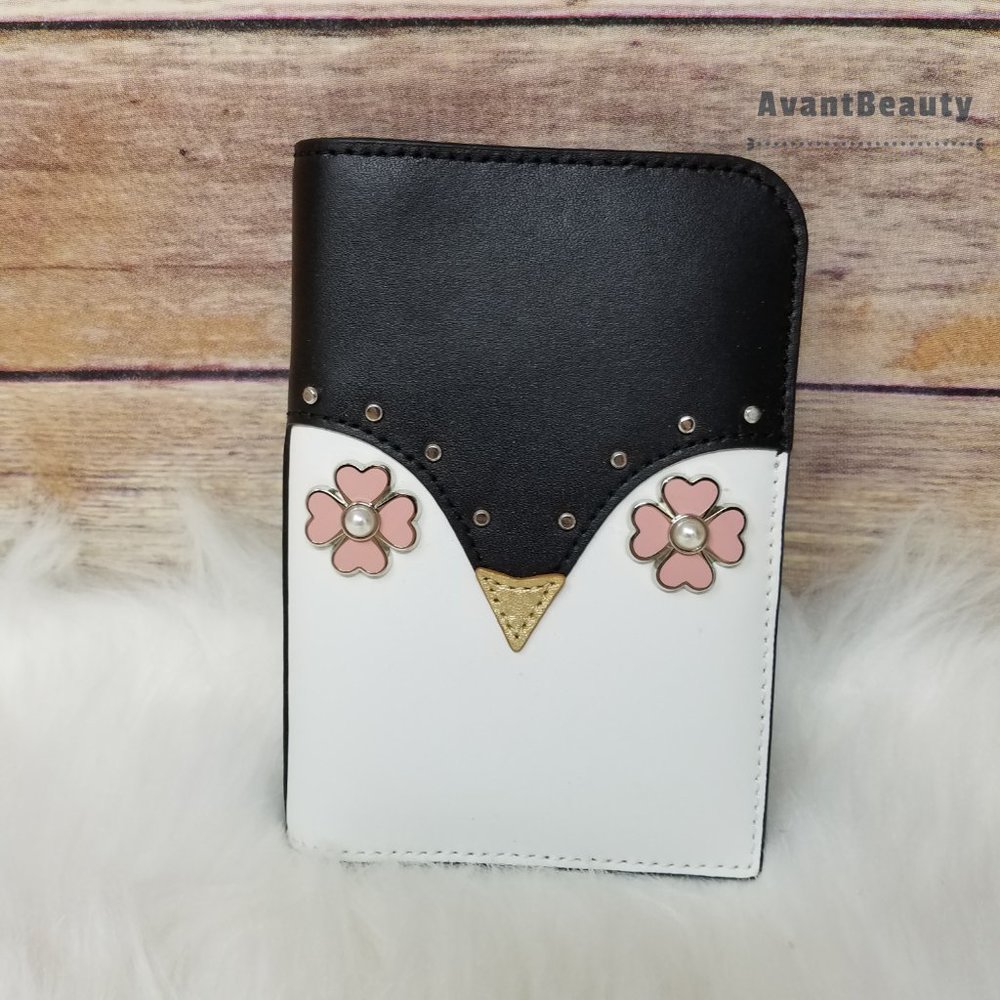 Kate Spade Frosty Penguin Passport Holder Leather - Picture 4 of 9